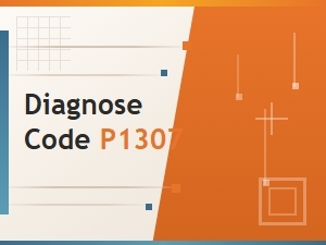 Diagnose Code P1307 Symptom Analysis
